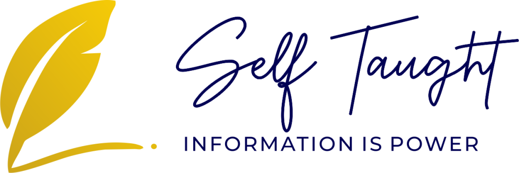 Self Taugh Logo without blue box